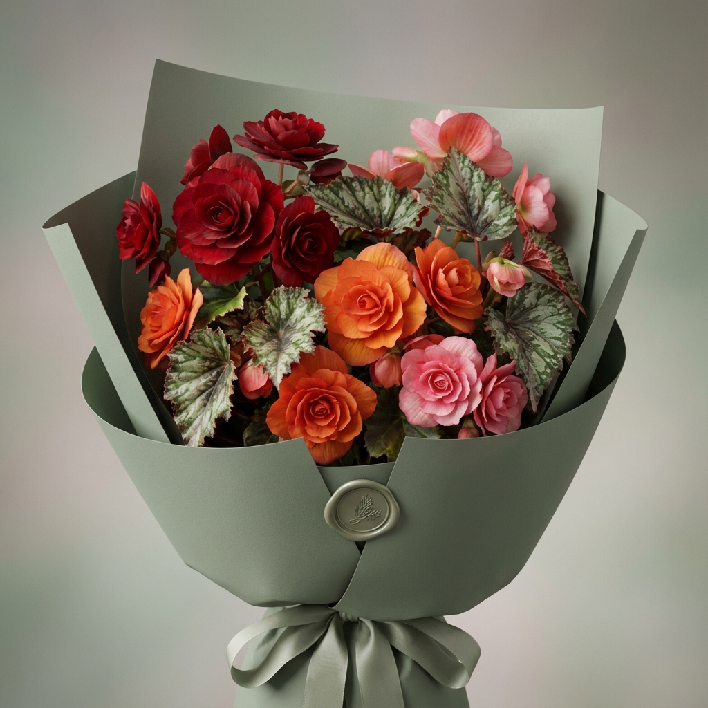 Zarif Begonya Buketi